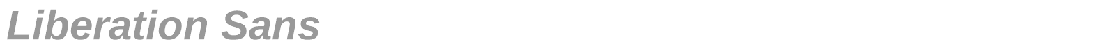 Liberation Sans font preview